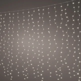 Kaemingk LED Lichtervorhang 400 LED 190 x 200 cm