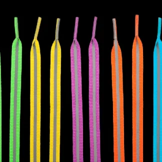 Walser Reflektierende Schnürsenkel orange 2-teilig