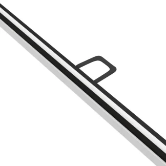 TrendLine Fliegenschutz-Fenster 120 x 150 cm schwarz/weiß kürzbar