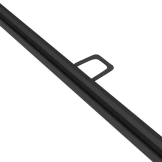 TrendLine Fliegenschutz-Fenster 120 x 150 cm schwarz/anthrazit kürzbar