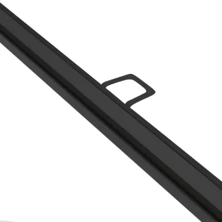 Primaster Fliegenschutz-Fenster 130 x 150 cm schwarz/anthrazit kürzbar