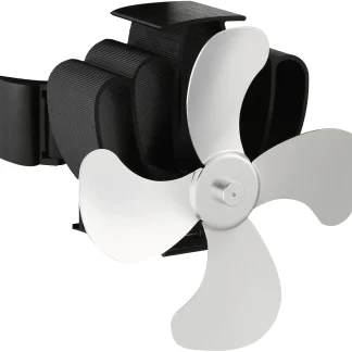 Ofenventilator Aluminium wärmebetrieben für das Ofenrohr