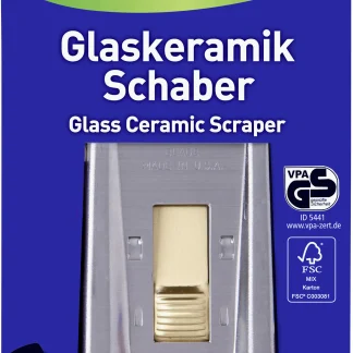Poliboy Glaskeramikschaber mit versenkbarer Klinge