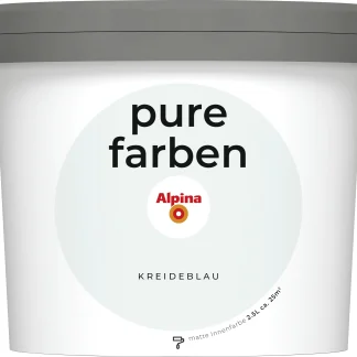 Alpina  Pure Farben Kreideblau 2,5 Liter