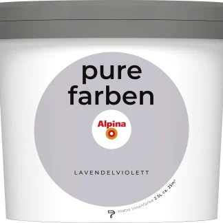 Alpina  Pure Farben Lavendelviolett 2,5 Liter