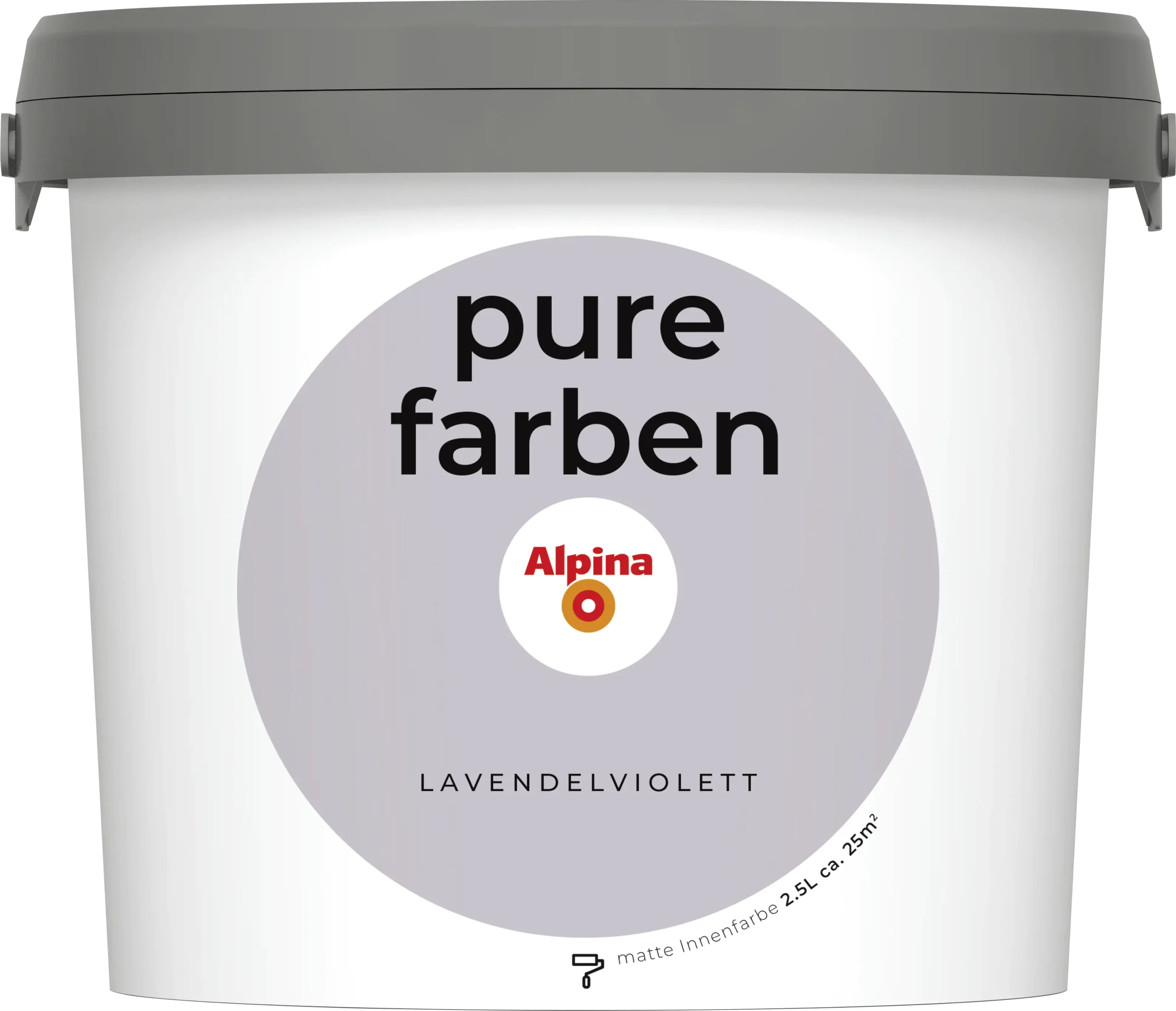 Alpina Pure Farben Lavendelviolett 2,5 Liter