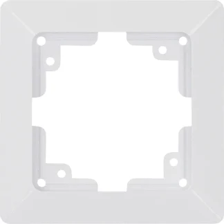 Unitec Abdeckrahmen 1-fach LeMans ultraweiß