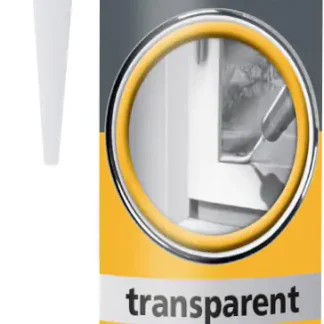 Primaster Bau und Fenster Silikon transparent 310 ml