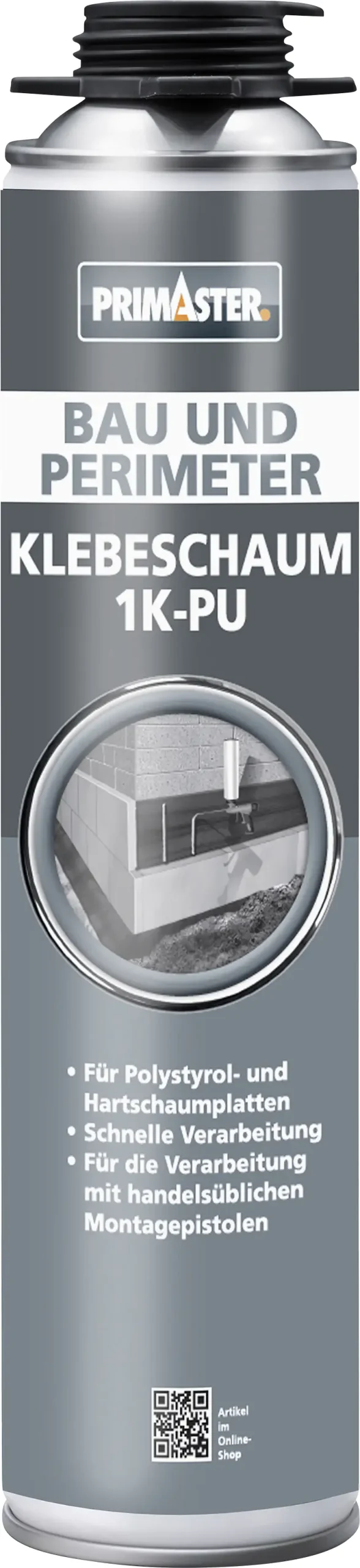 Primaster Bau- & Perimeter Klebeschaum 1K-PU 750 ml