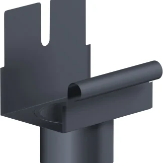 Sarei Kastenrinneneinhangstutzen RG70 200/60 Alu-anthrazit