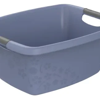 Rotho Wäschewanne Flowers 25 L horizon blue