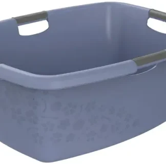 Rotho Wäschewanne Flowers 50 L horizon blue