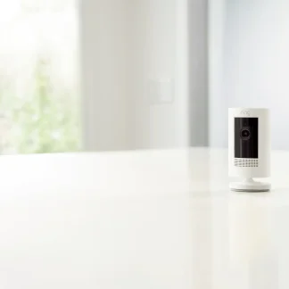 Ring Stick Up Cam Battery Generation 3 weiß HD-Video, Akkubetrieb