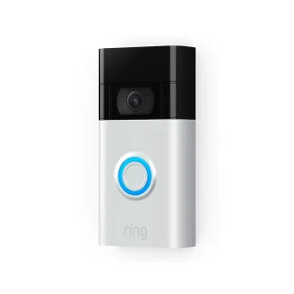 Ring Video Doorbell Generation 2 nickel matt HD-Video, Akku