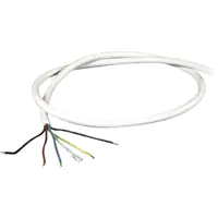 Herdanschluss-Set Kabel & Dose - 1,5 Meter, weiß