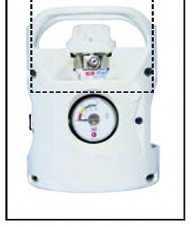 Valvola Riduttrice per O2 Medicale "COMBILITE" con ingresso 25E