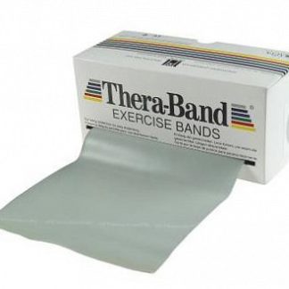 FASCIA ELASTICA THERA-BAND 45 m. x 15 cm. ARGENTO - SPECIAL-FORTE