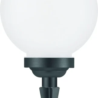TrendLine LED Solar Kugelleuchte Ø 20 cm weiß mit Erdspieß