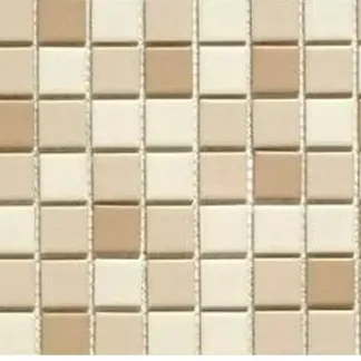 Mosaikfliese Mini 30 x 30 cm beige Steinmaß: ca. 2,5 x 2,5 cm