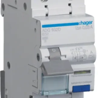 Hager Fehlerstrom-Leitungsschutzschalter B 16/0,03A 2-polig ADS916D