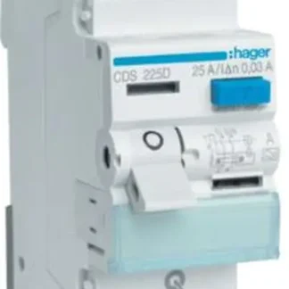 Hager Fehlerstromschutzschalter 25/0,03A 2-polig CDS225D QuickConnect