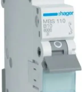 Hager Leitungsschutzschalter B 10A 1-polig MBS110 QuickConnect