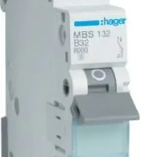Hager Leitungsschutzschalter B 32A 1-polig MBS132 QuickConnect