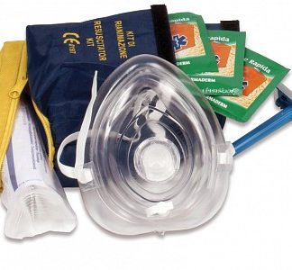 Kit accessori cpr per defibrillatori