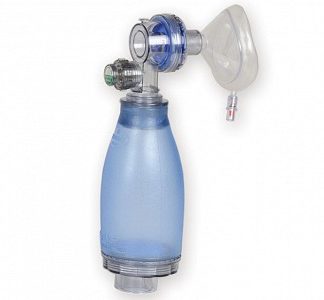 Pallone in silicone - neonatale - con mascherina