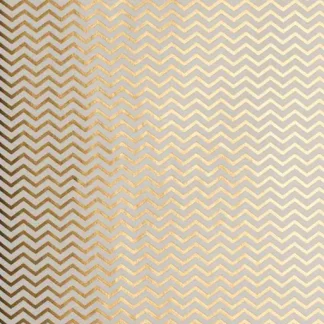 Glorex Decopatch Papier goldfarben/weiß 30 x 40 cm