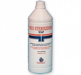 Neo sterixina soap - sapone disinfettante, flacone da 1 litro