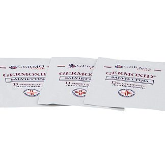 Germoxid fazzolettini disinfettanti alla clorexidina - conf. 400 pz.