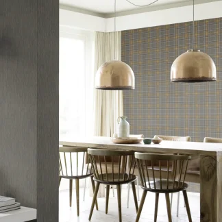 Rasch Vliestapete 537741 Schwarz-Anthrazit Uni 10,05 m x 0,53 m