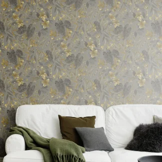 Rasch Vliestapete 538229 Grau-Dunkelgrau Muster & Motive 10,05 m x 0,53 m