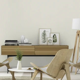 Rasch Vliestapete 541434 Rock'n Roll uni weiß 10,05 x 0,53 m