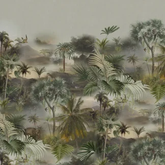 Rasch Vlies Fototapete 543599 Grün-Dunkelgrün Muster & Motive 2,65 m x 3,18 m