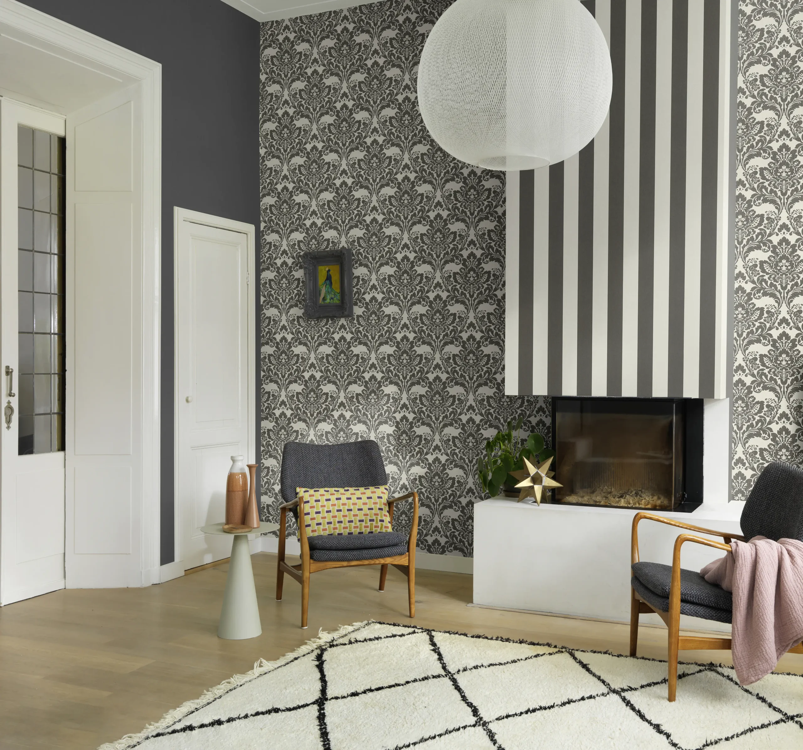 Rasch Vliestapete 547337 Poetry II ornament braun 10,05 x 0,53 m