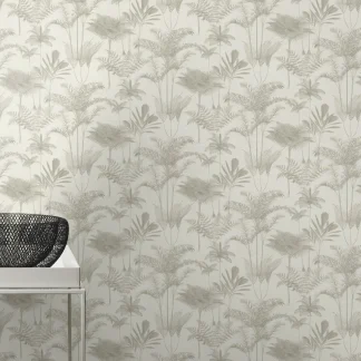 Rasch Vliestapete 555110 Beige-Leinen hell Muster & Motive 10,05 m x 0,53 m