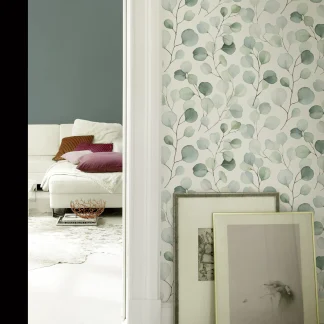 Rasch Vliestapete 691702 Selection, Blätter bunt, 10,05 x 0,53 m