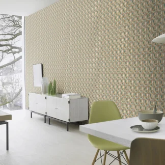 Rasch Vliestapete 746525 Orange-Braunorange Muster & Motive 10,05 m x 0,53 m