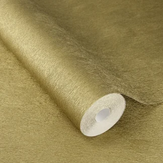 Rasch Vliestapete 751031 Gold-Mattgold Uni 10,05 m x 0,53 m