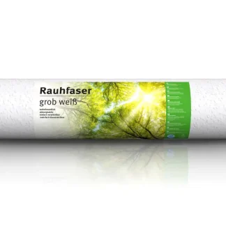 Erfurt Rauhfaser grob weiß 20 x 0,53 m