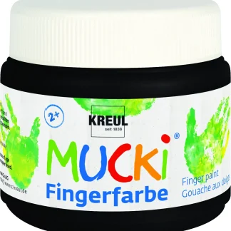 Kreul Mucki Fingerfarbe schwarz 150 ml
