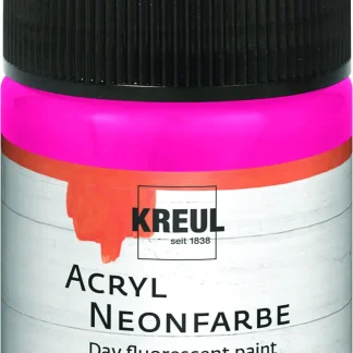 Kreul Acryl Neonfarbe neonpink 50 ml