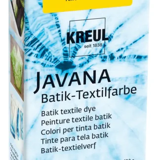 Kreul Javana Batik-Textilfarbe Yellow Sunflower, 70 g