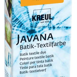 Kreul Javana Batik-Textilfarbe Happy Orange, 70 g