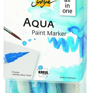 Kreul Solo Goya Aqua Paint Marker Powerpack All-in-one 17 Stifte