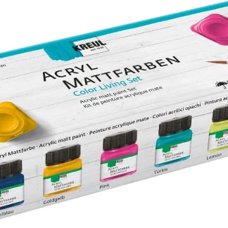 Kreul Acryl Mattfarben Set Color Living 6 x 20 ml