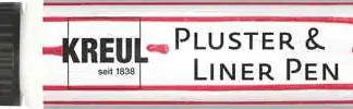 Kreul Pluster & Liner Pen White Cotton 29 ml