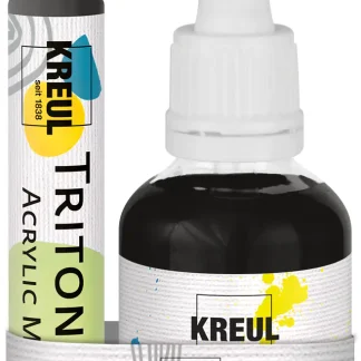Kreul Refill Triton Acrylic Marker edge Schwarz Set